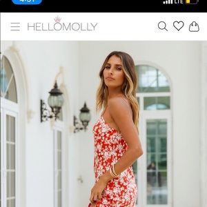 Women’s Floral Spaghetti strap Dress size Large